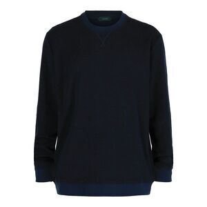 Slowear Zanone Crewneck Sweater Blue Mens